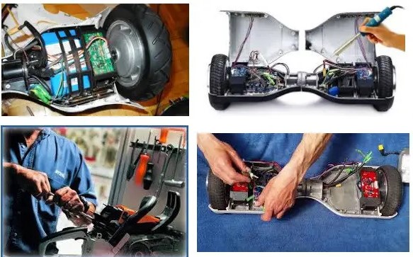 Oprava batérie hoverboardu